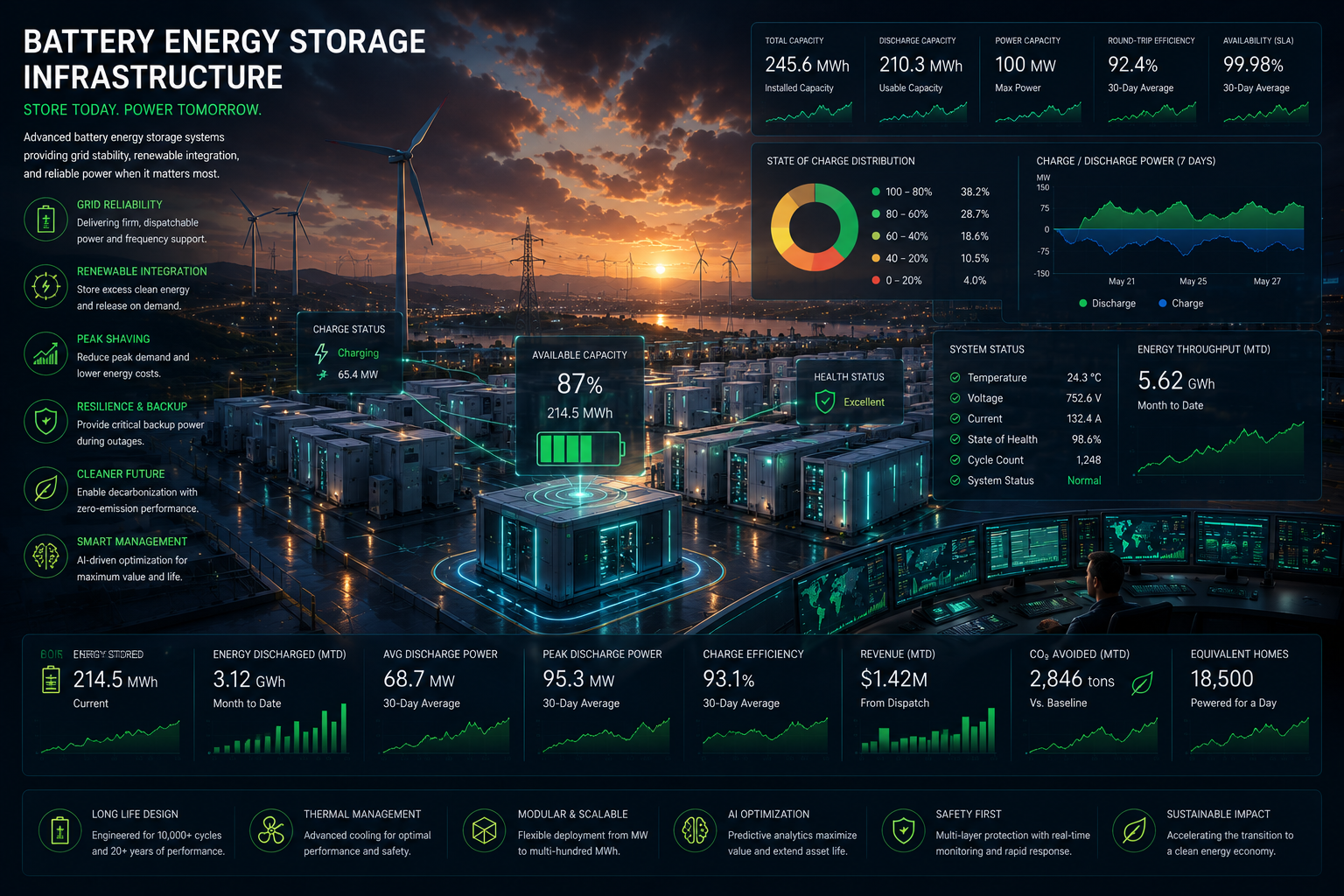 Battery Energy Storage Infrastructure