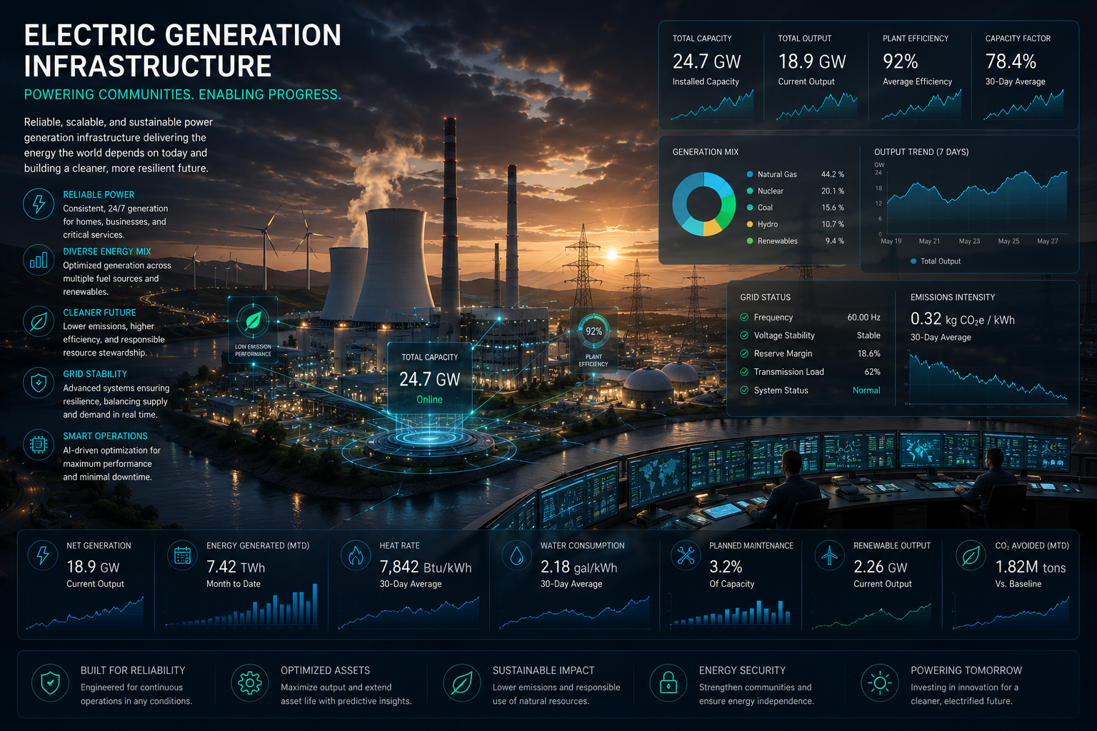 Electric Generation Infrastructure