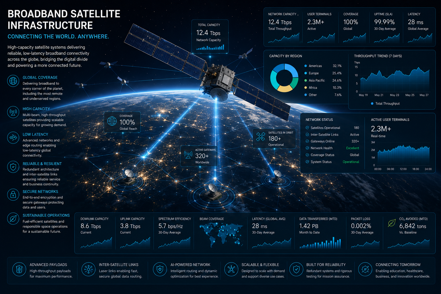 Broadband Satellite Infrastructure