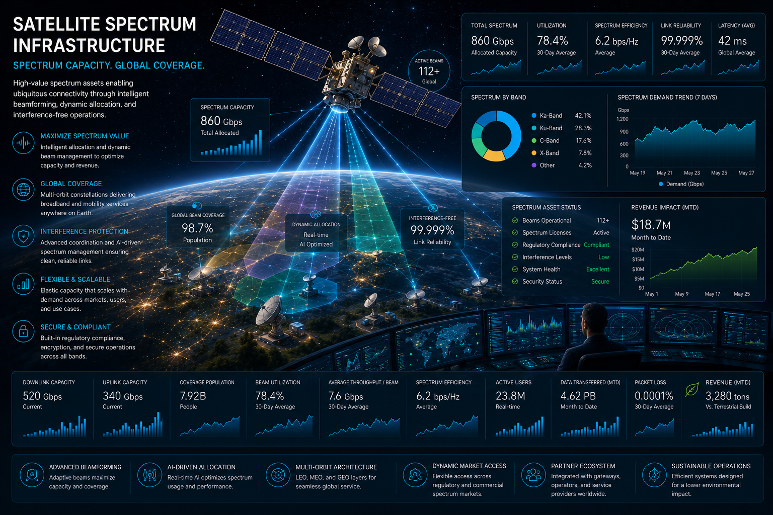 Satellite Spectrum Infrastructure